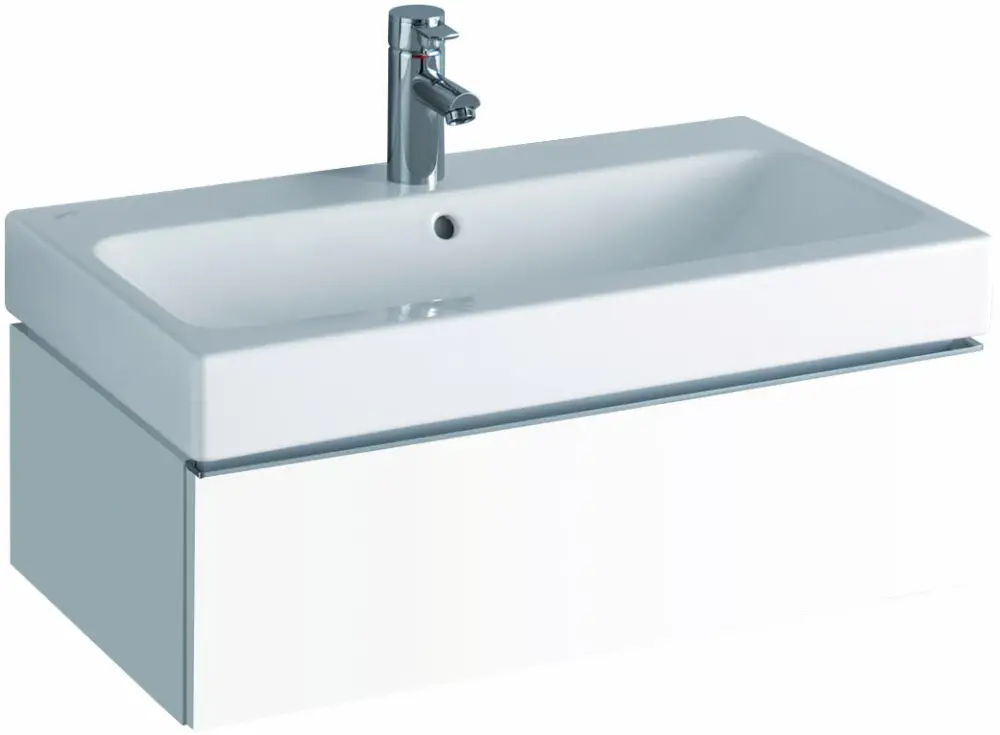 Nur Heute Geberit Schubladenfront Alpin matt zu iCon Waschtischunterschrank 841275