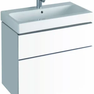 Billig Geberit Schubladenfront Alpin matt zu iCon Waschtischunterschrank 841375