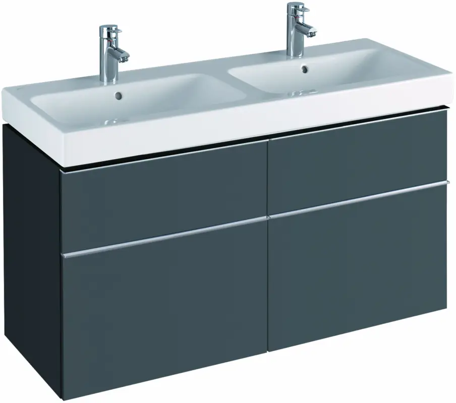 Begrenztes Angebot Geberit Schubladenfront Lava matt zu iCon Waschtischunterschrank 841521