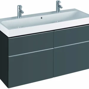 Finale Aktion Geberit Schubladenfront Lava matt zu iCon Waschtischunterschrank 841421