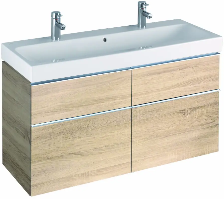 Geberit Schubladenfront Eiche zu iCon Waschtischunterschrank 841422 Markenprodukt