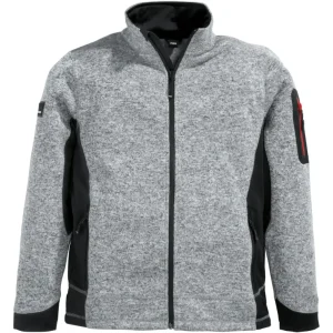FHB Strickjacke Christoph 280 g/qm Größe XXL grau / schwarz Jetzt Kaufen