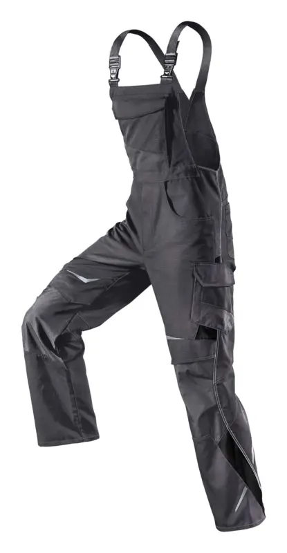 Kübler Latzhose Pulsschlag anthrazit / schwarz Größe 28 Neue Kollektion