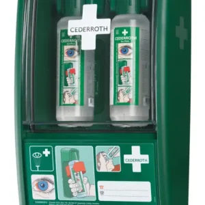 Cederroth Augenspülstation inkl. 2 x 500 ml Flaschen Sonderaktion