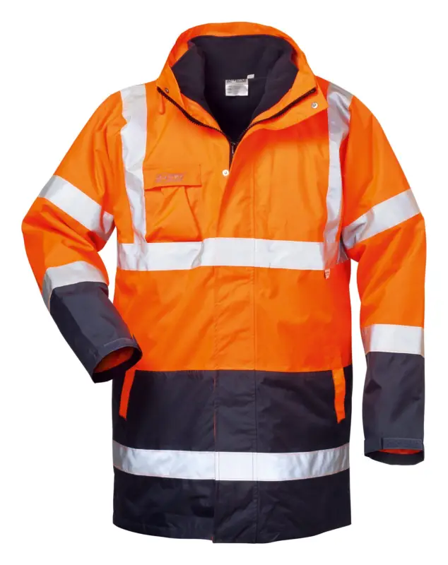 Safestyle Warnparka Travis Größe XXXL orange / marine Preis Gesenkt