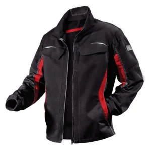Kübler Jacke Pulsschlag Größe 52 schwarz / rot Neu Im Sortiment