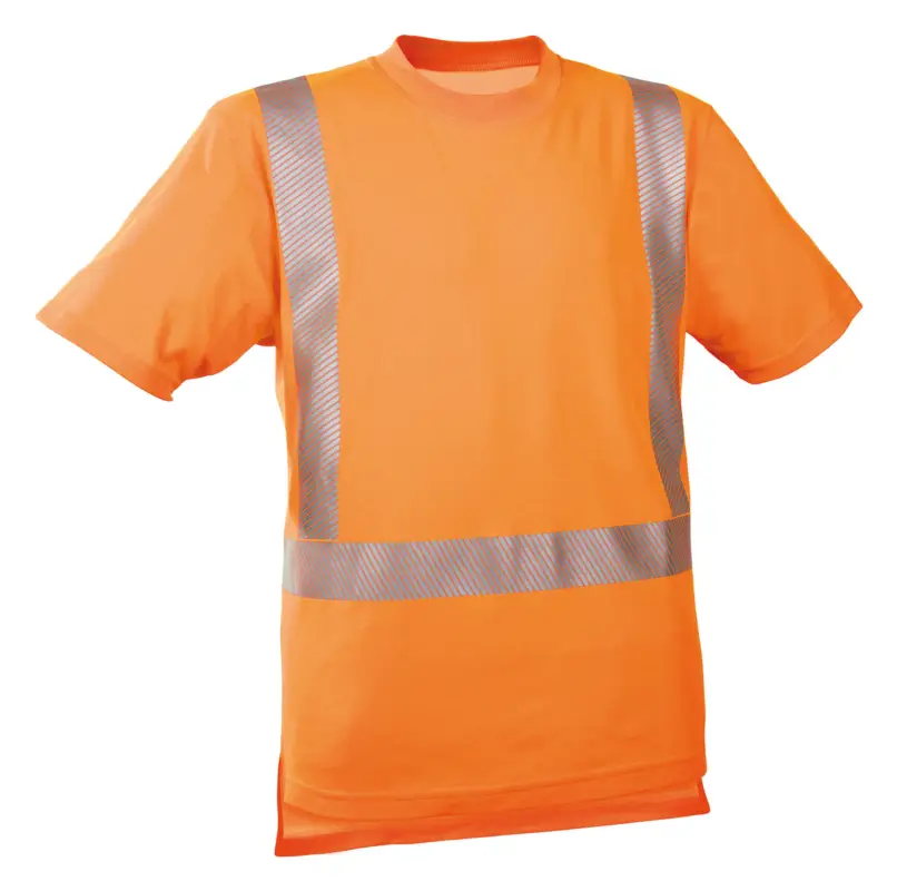 Markenware Watex Warn-T-Shirt leuchtorange Größe S