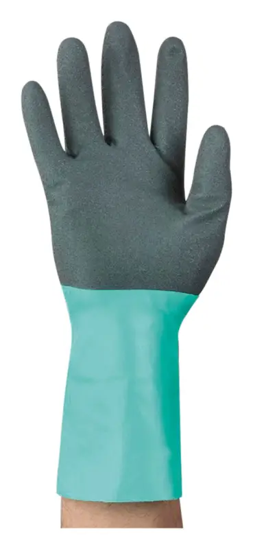 Günstig Ansell Handschuhe AlphaTec 58-128 Größe 9 schwarz / grün(Verpackungseinheit: 12Paar)
