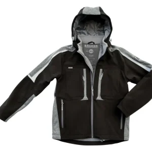 Neu Im Sortiment Excess Softshelljacke Proaktiv Größe L schwarz / grau