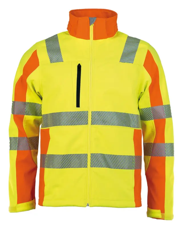 Asatex Warnjacke Softshell Prevent gelb Größe XXXL Günstig