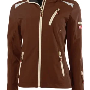 Garantierte Lieferung Fortis Damen-Softshelljacke twenty-four, braun/beige, Größe M