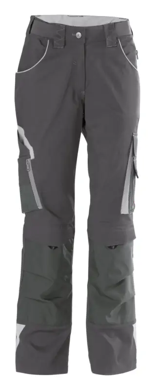 Begrenztes Angebot Fortis Damen-Bundhose twenty-four, dunkelgrau/hellgrau, Größe 46