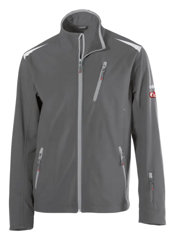 Angebot Fortis Herren-Softshelljacke twenty-four, dunkelgrau/hellgrau, Größe XXXL