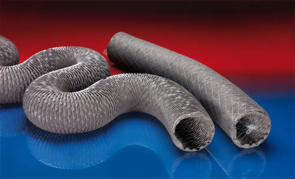 Norres Absaug-/Gebläseschlauch Protape PVC 371 grau 203 mm 6m Billig