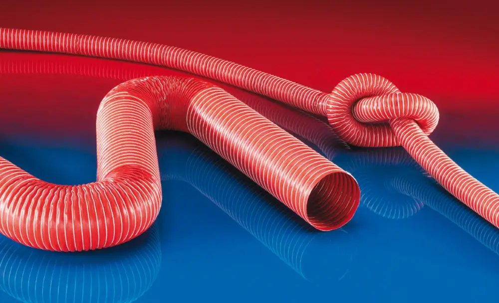 Norres Absaug-/Gebläseschlauch SIL 2 Silikon, 38 mm 4m Begrenztes Angebot