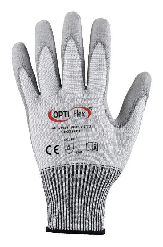 Opti Flex Schnittschutzhandschuh Soft Cut 3, HDPE, Größe 8(Verpackungseinheit: 12Paar) Nur Für Kurze Zeit