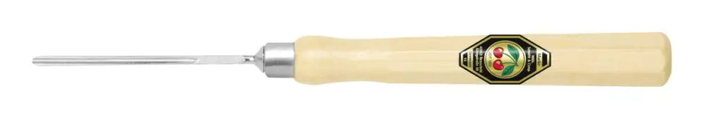 Knallerangebot Kirschen Zierschnitzeisen 2 mm mit Weißbuchenheft achtkant gerade, Stich 11