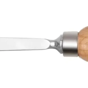 Aktuell Kirschen Kerbschnitzbeitel 8 mm mit Birnenheft gerade mit gerader Schneide