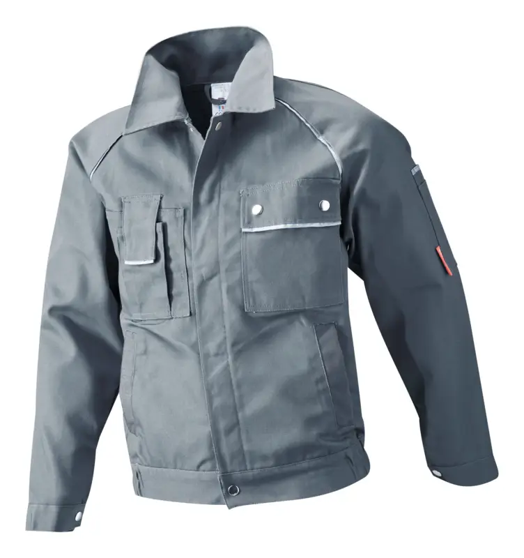 Finale Aktion Planam Bundjacke, Canvas, 320g/qm, Größe 56, grau