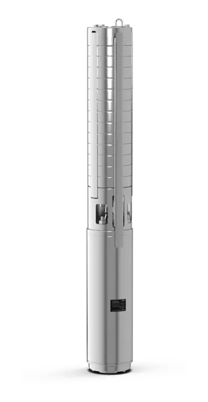 WILO Mehrstufige 4" Unterwassermotor-Pumpe Sub TWI 4.14-20-C, 400 V, 50 Hz, 40 bar Nennstrom 13,7 A Online Kaufen