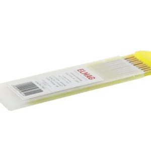 Wolfram-Elektrode Type 'E-WL 15', 'gold' 3,2 x 175 mm - universal, W 98,5% + 1,5% LaO² 10 Stk. Packung - SB Rabatt