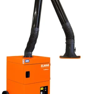 Absauganlage, fahrbar, Profi-Master Absaugarm Ø 150mm/2m in Rohrausführung, Absaugl. mit Arm max. 1.100 m³/h ~ 1,1 kW ~ 3x400 V(Type 60 650 103) Meistverkauft