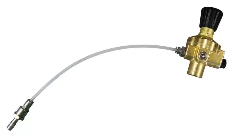Umrüstsatz auf Einwegflaschen System bestehend aus:1 Stk. Druckregler für Einwegflaschen Art. 541201 Stk. Adapter für Einwegflaschen Art. 5412120 cm Schlauch Ø 4x2,5mm Art. 11790 Angebot