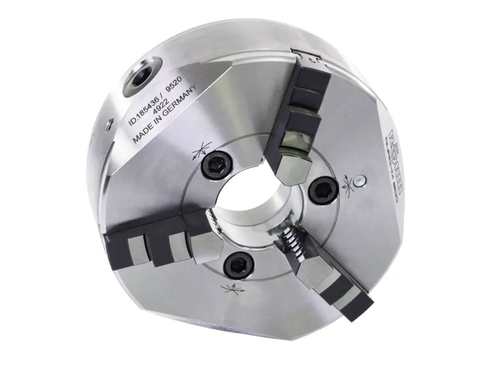RÖHM-Dreibacken Drehfutter DM 315, Kegel 8, DIN 55029Stahlkörper, Camlock Neuheit