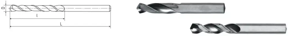 HSS-Spiralbohrer DIN 1897 Ø 7,5 mm (kurz) Versand Am Gleichen Tag