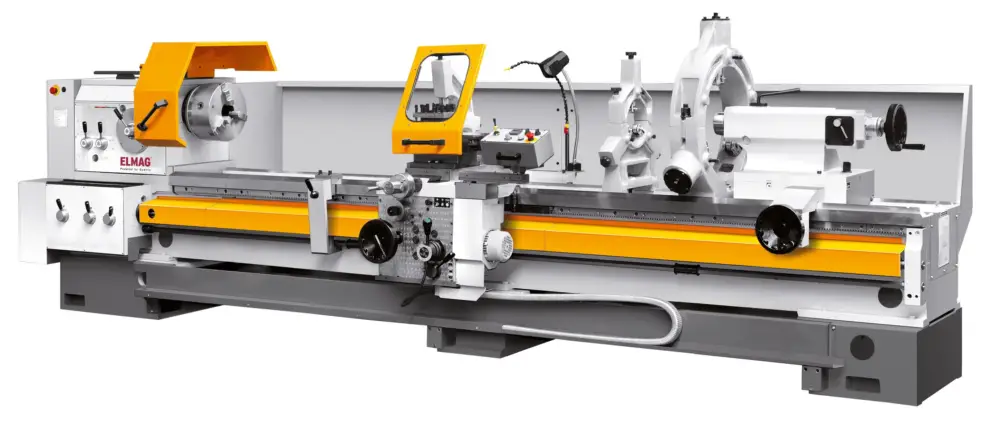 Universal-Drehmaschine PREMIUM CU 760 RD - Vario Spitzenweite 6000mm inkl. Röhm-Drehfutter Preiswert