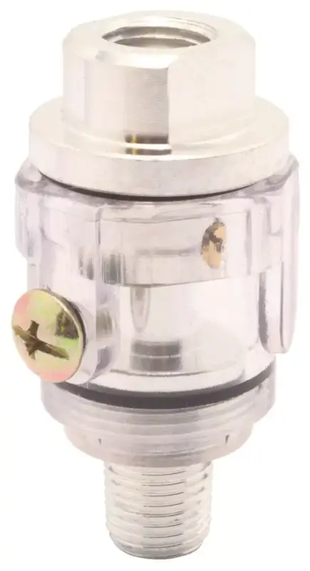 Inline-Öler Anschluß 1/4' Luft-Eingang IG / Luft-Ausgang AG1 Stk. Packung - SB Begrenztes Angebot