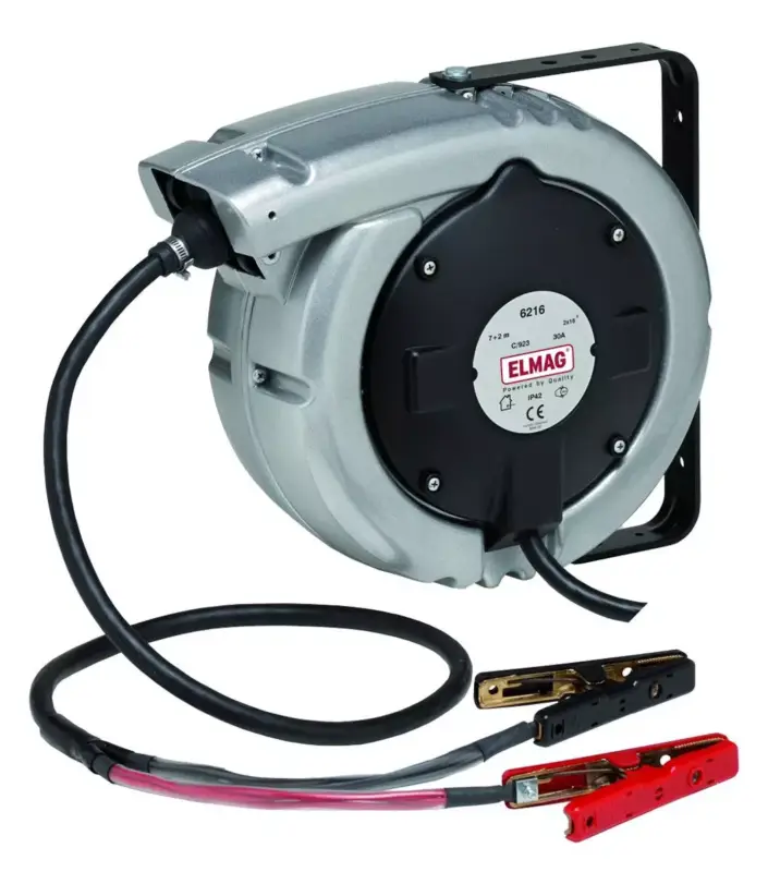 Direkt Vom Hersteller Autom. Kabelaufroller für Batterieladung ZECA 6216, 7+2 Meter, 2x9mm², IP42