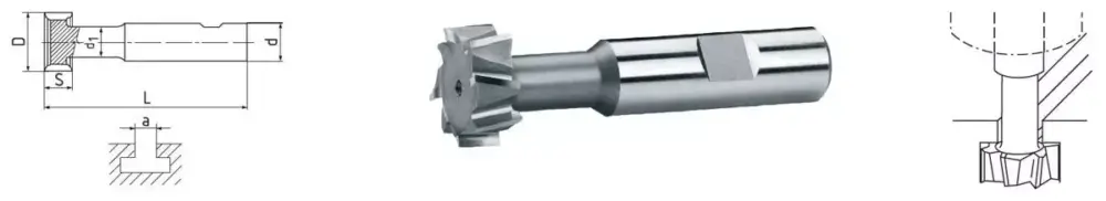HSS Co5 T-Nutenfräser DIN 851 Ø 18,0 mm Saisonangebot