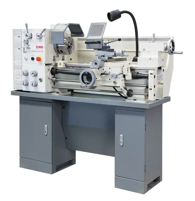 Universal-Drehmaschine PROFI 610/150 - Inkl. RÖHM-DrehfutterBetriebsbereit: inkl. Ölfüllung, entkonserviert (entfettet), komplett montiert und Probelauf durchgeführt Meistverkauft