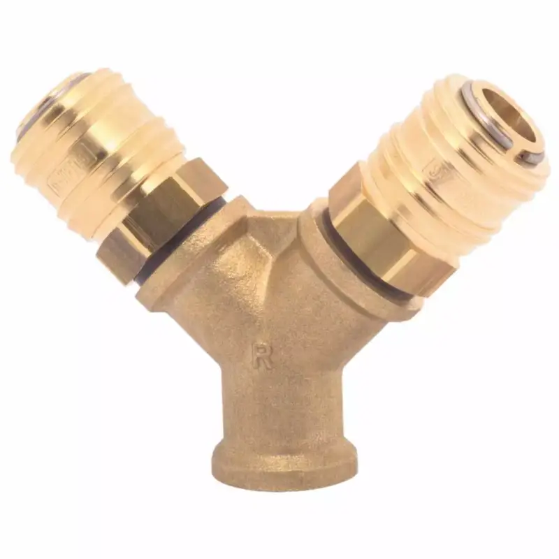 Direktkauf 2-fach-Verteiler IG 1/2', Messing1 Stk. Packung - SB