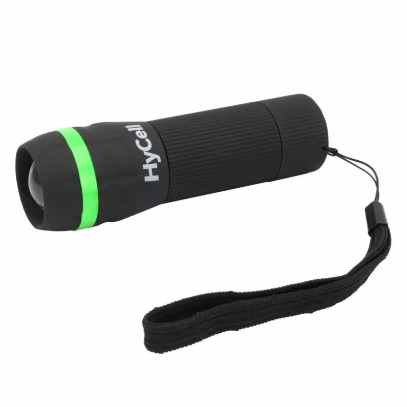 Ansmann HyCell Zoom-Flashlight Taschenlampe 1W-LED inkl. 3x AAA Batterien Preisreduziert
