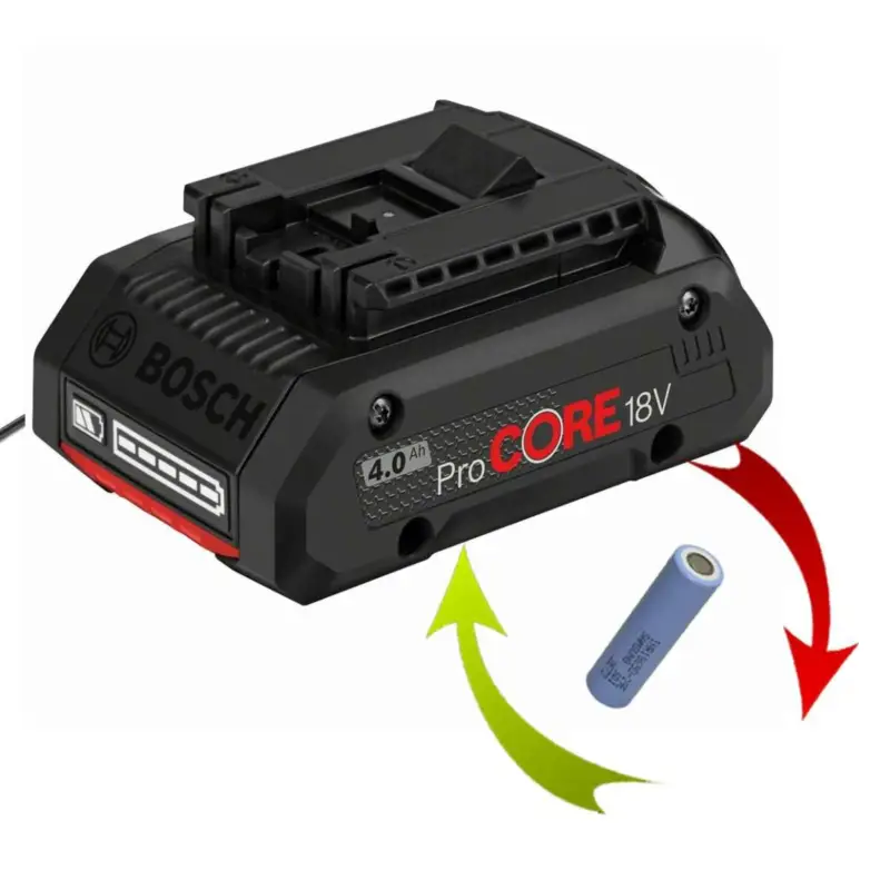 Repratur Zellentausch Bosch Professional Akku GBA 4,0 Ah ProCORE 18 V Jetzt Kaufen