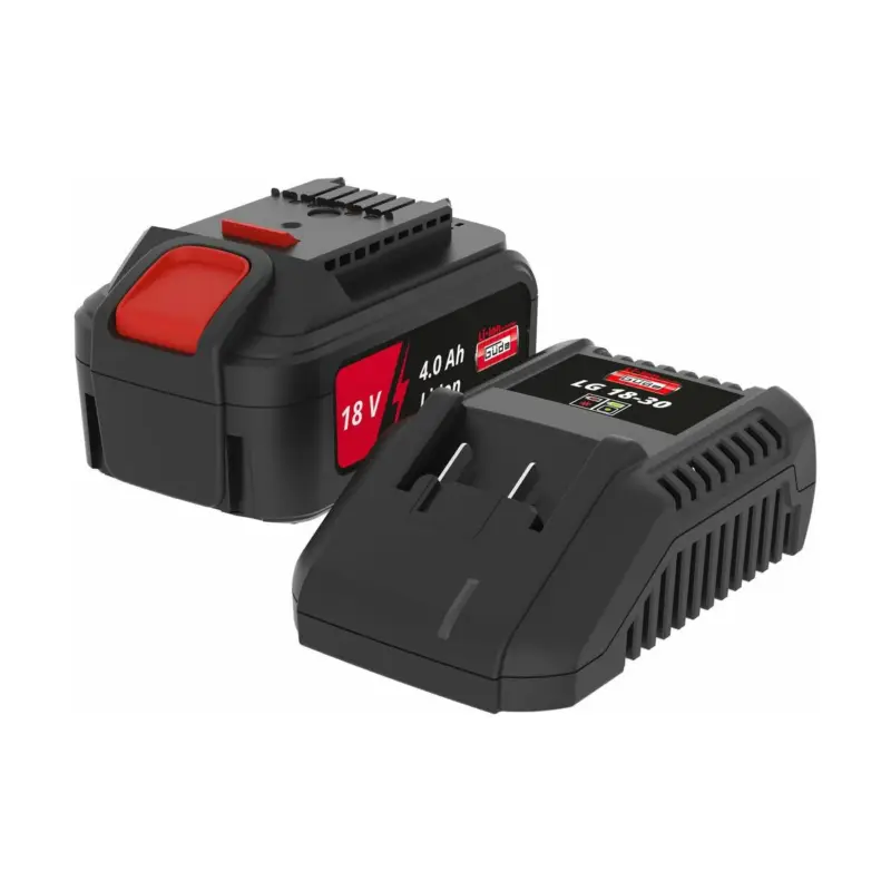 GÜDE Starterset System E³ Ladegerät + 18V E³ Akku 4.0 Ah LGAP 18-3040 Expressversand