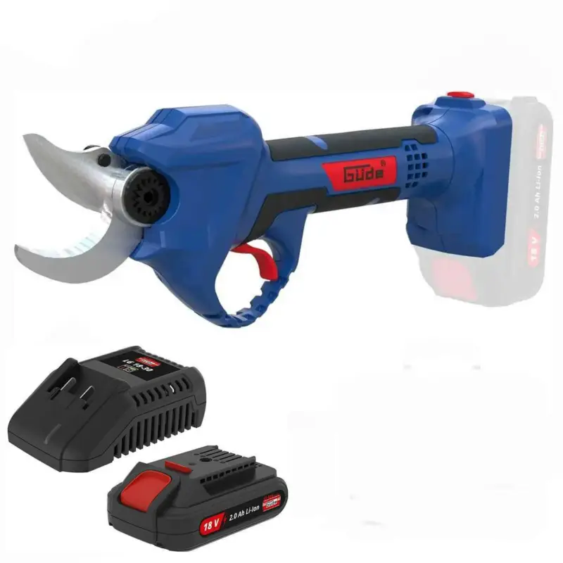 Heißes Angebot GÜDE Akku Astschere ASC 18-201 mit Akku 2.0 Ah, Ladegerät 3A