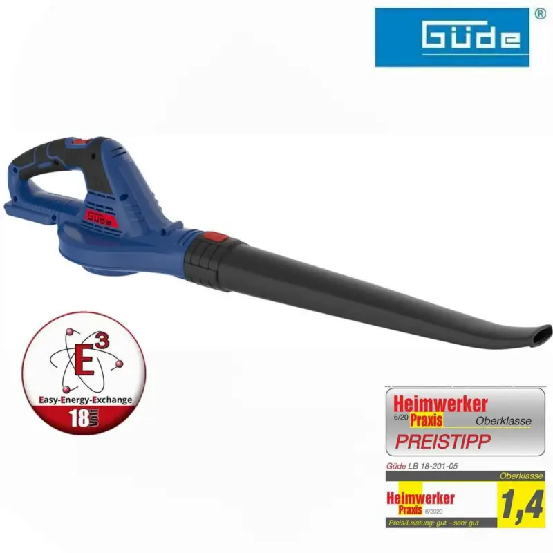 Top-Angebot Güde Akku Laubbläser LB 18-0 ohne Akku / Ladegerät