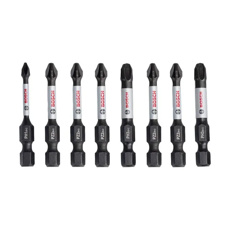 Direkt Vom Hersteller Bosch Professional 8tlg. Schrauber Bit Set Impact Control, PZ/PH Bits - Länge: 50mm,Pick and Click, Schlagschrauber Bohrschrauber)