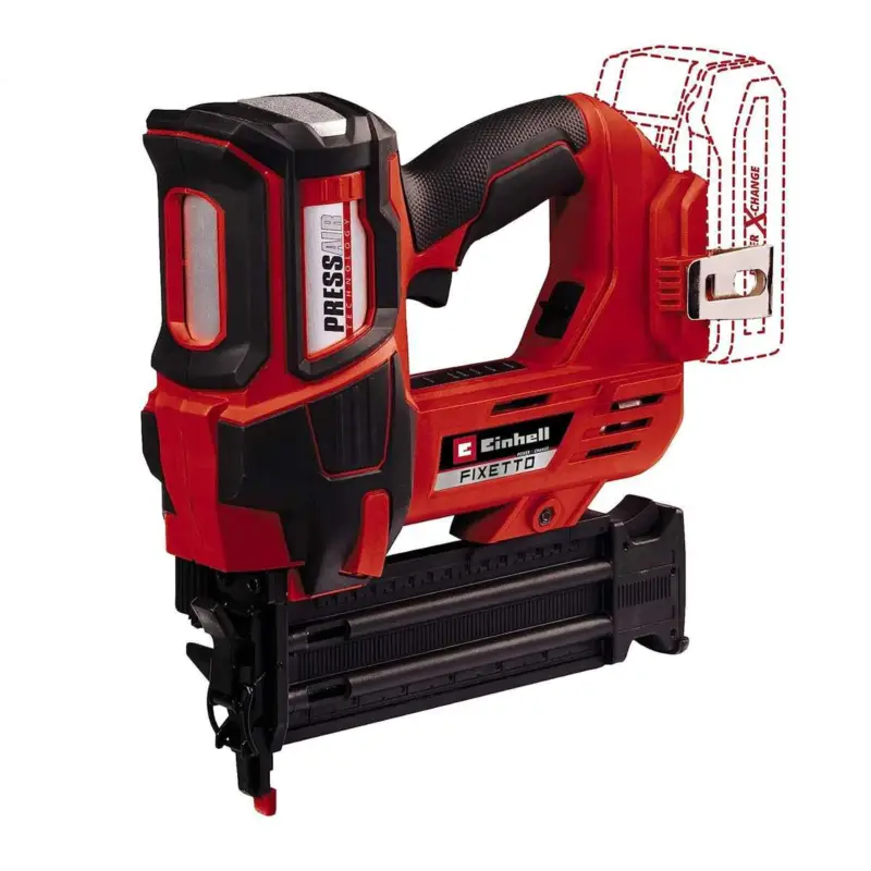 Einhell Professional Akku-Nagler FIXETTO 18/50 N Power X-Change 18V, 60 Schuss/min, max. 50 mm Nagellänge, Einzel-/Serienschuss Markenprodukt