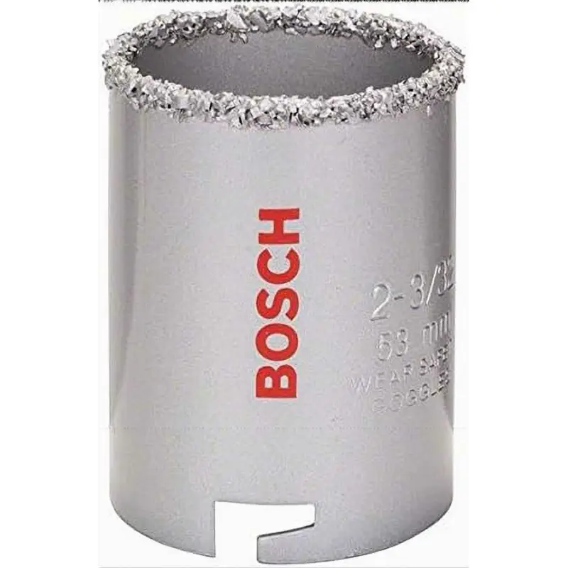 Bestpreis Bosch hartmetallbestreute Lochsäge (Ø 53 mm) für Stein und Fliesen