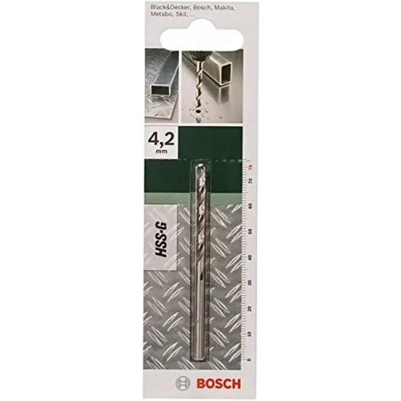 Saisonangebot Bosch Metallbohrer HSS-G geschliffen (Ø 4,2 mm)