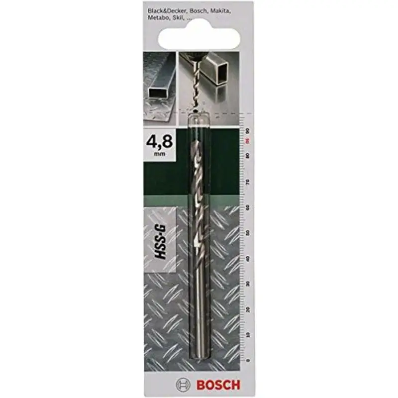 Bosch Metallbohrer HSS-G geschliffen (Ø 4,8 mm) Saisonangebot