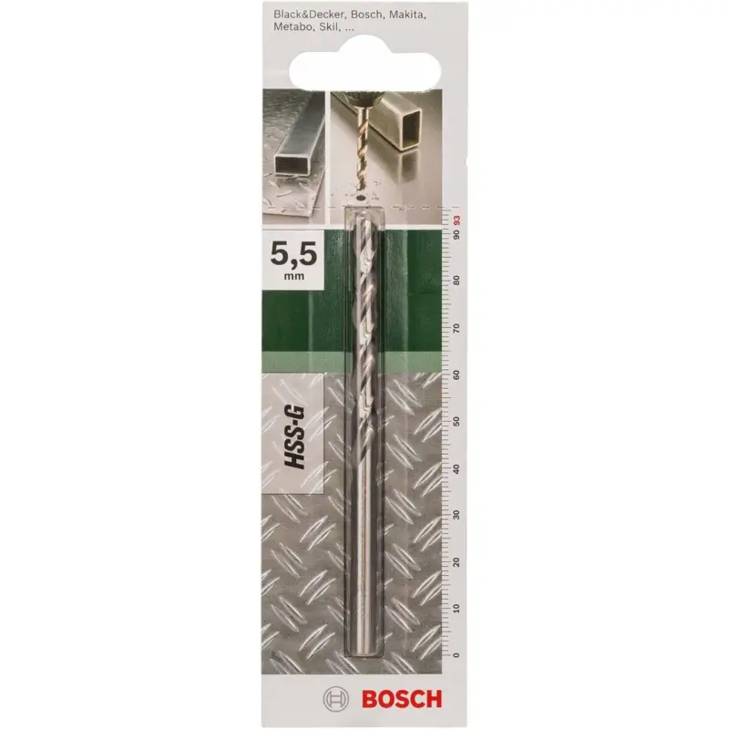 Bosch Metallbohrer HSS-G geschliffen (Ø 5,5 mm) Preis Gesenkt