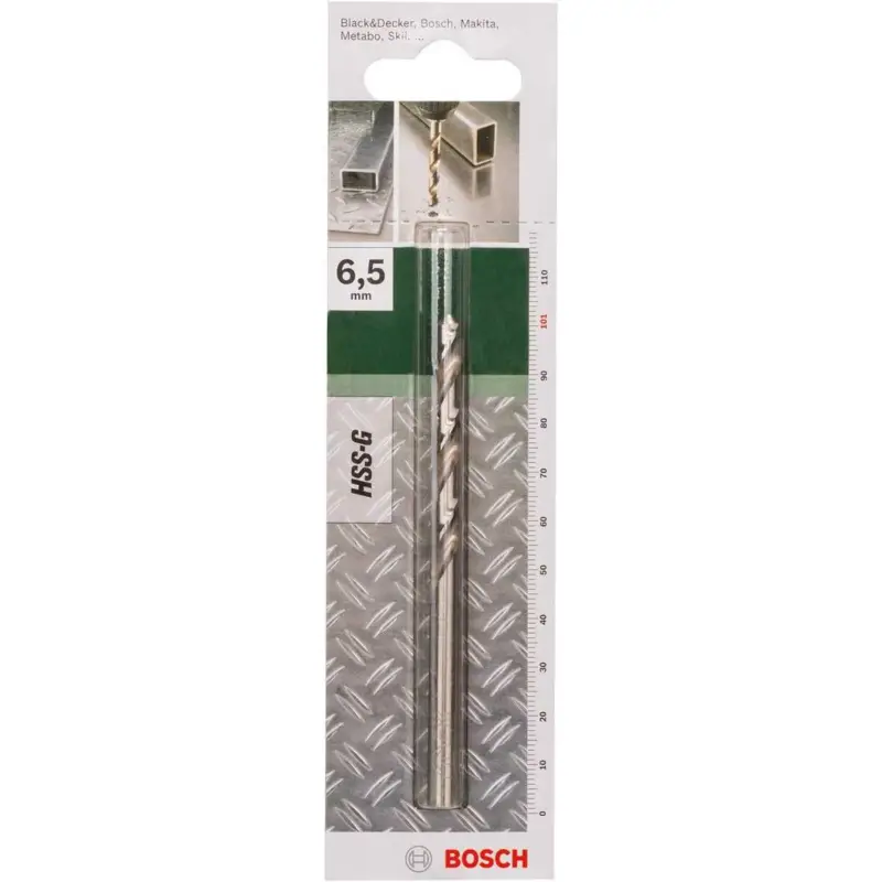 Sofort Bestellen Bosch Metallbohrer HSS-G geschliffen (Ø 6,5 mm)