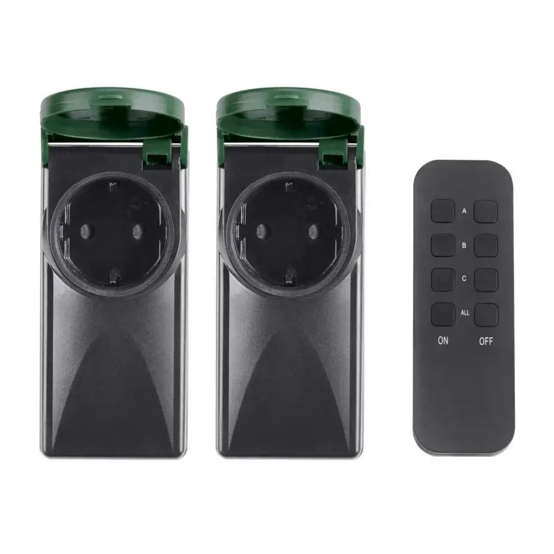 PARKSIDE® Outdoor-Funksteckdosen-Set, 3-teilig, mit Fernbedienung Garantierte Lieferung