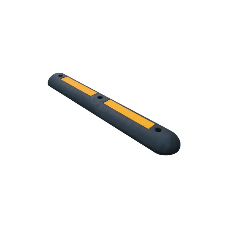 Leitschwelle L1000xB150xH60mm PVC schwarz m.gelben Reflexstreifen Günstig