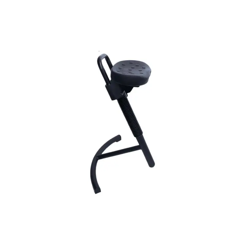 Lotz Stehhilfe Integralschaum Sitzhöhenverstellung 645-825 mm Stahlrohr schwarz Saisonangebot